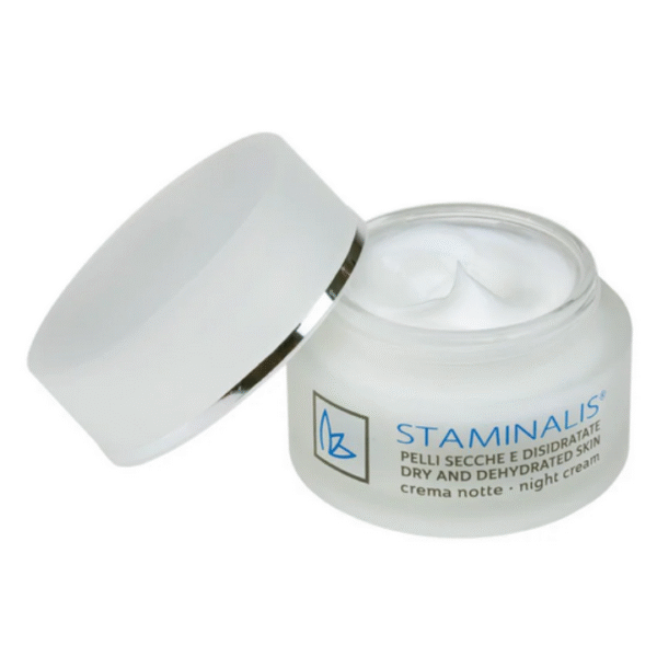 Stamintalis Crema Notte Pelli Secche e Disidratate | Idratazione Profonda - 50 ml 2 Progetto senza titolo10 3