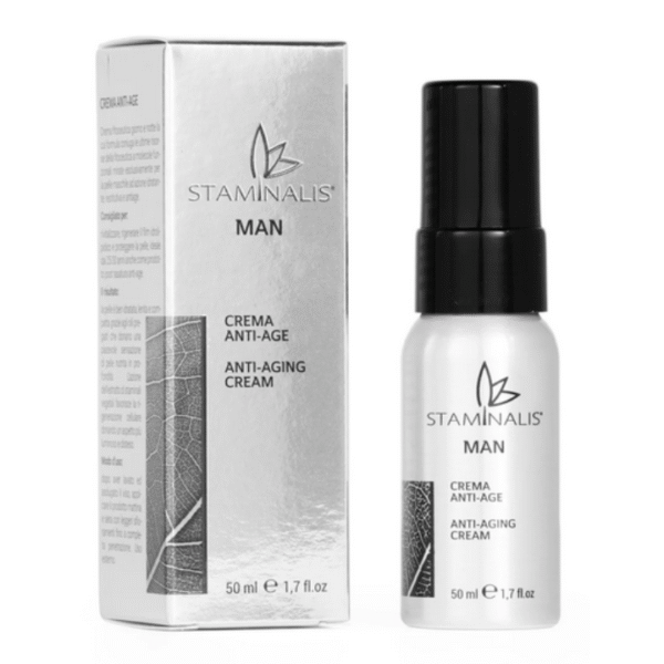 Stamintalis Crema Viso Uomo Anti-Age | Idratazione e Rassodamento - 50 ml 3 Progetto senza titolo3 5