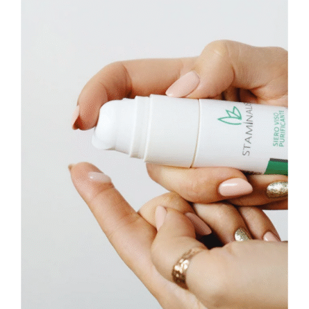 Stamintalis Siero Viso Purificante | Sebonormalizzante e Antiage - 30 ml 4 Stamintalis Siero Viso Purificante | Sebonormalizzante e Antiage - 30 ml - immagine 2