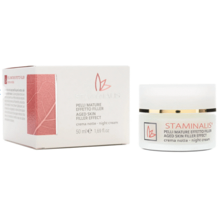 Stamintalis Crema Notte Effetto Filler per Pelli Mature | Rimpolpante e Rigenerante - 50 ml 5 Stamintalis Crema Notte Effetto Filler per Pelli Mature | Rimpolpante e Rigenerante - 50 ml - immagine 3
