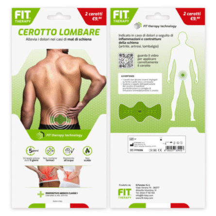 Fit Therapy Cerotto Lombare 3 Fit Therapy Cerotto Lombare - immagine 2