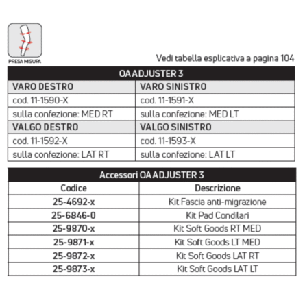 Tutore Donjoy OA Adjuster 3 7 Tutore Donjoy OA Adjuster 3 - immagine 4