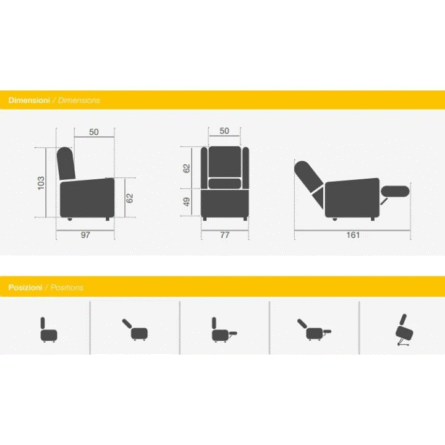 KSP Poltrona K91-2R Telo copripoltrona omaggio 5 KSP Poltrona K91-2R Telo copripoltrona omaggio - immagine 3