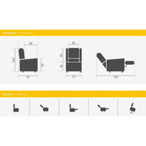 KSP Poltrona K91-2R Telo copripoltrona omaggio 2 KSP Poltrona K91PAB 2R 1 1