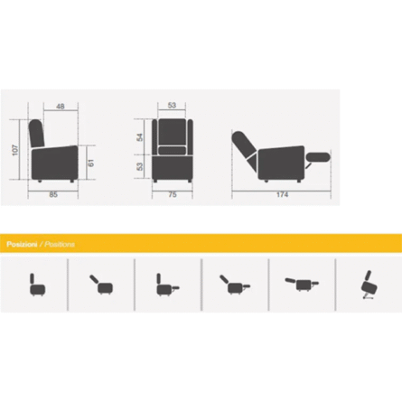 KSP Poltrona K915-2R - immagine 3