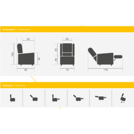 KSP Poltrona K05-2R Telo Copripoltrona Omaggio - immagine 2