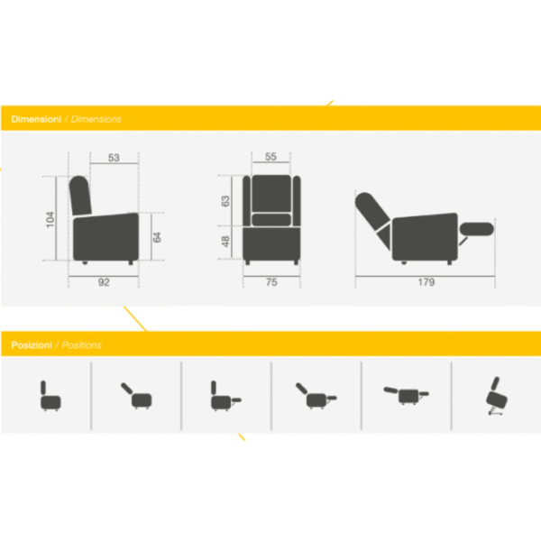 KSP Poltrona K91PAB 2R 6