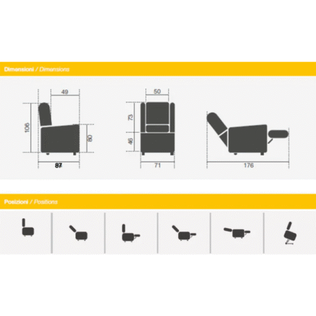 KSP Poltrona K91PAB-2R - immagine 5