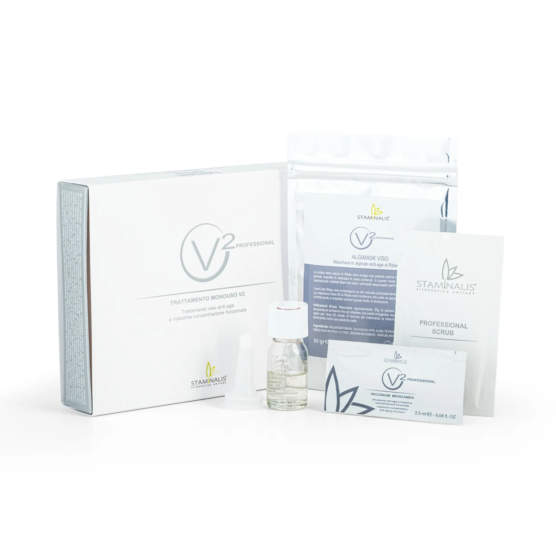 Staminalis Kit Trattamento Monouso V2 Professional | Trattamento Anti-age